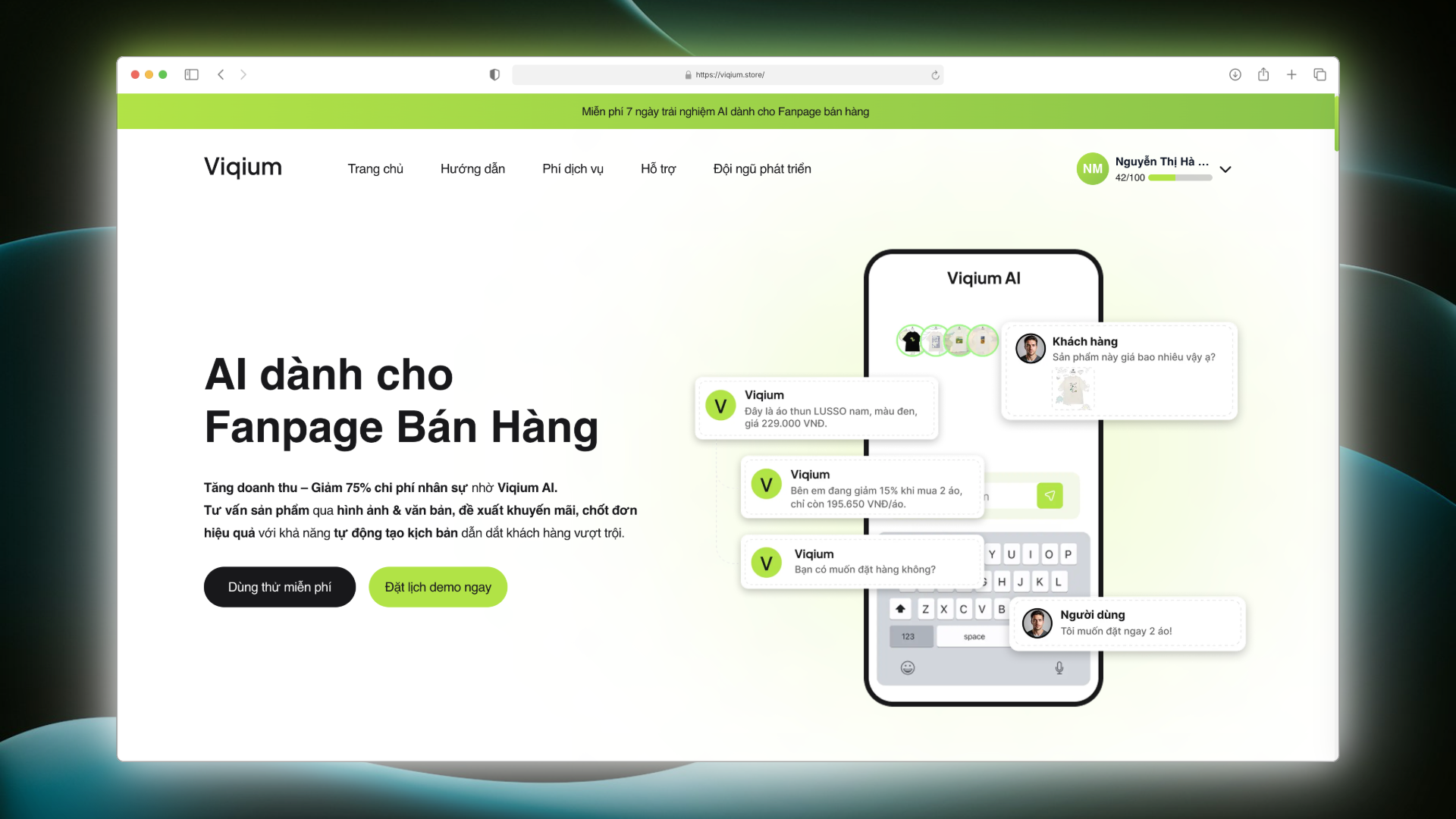 Viqium AI Preview